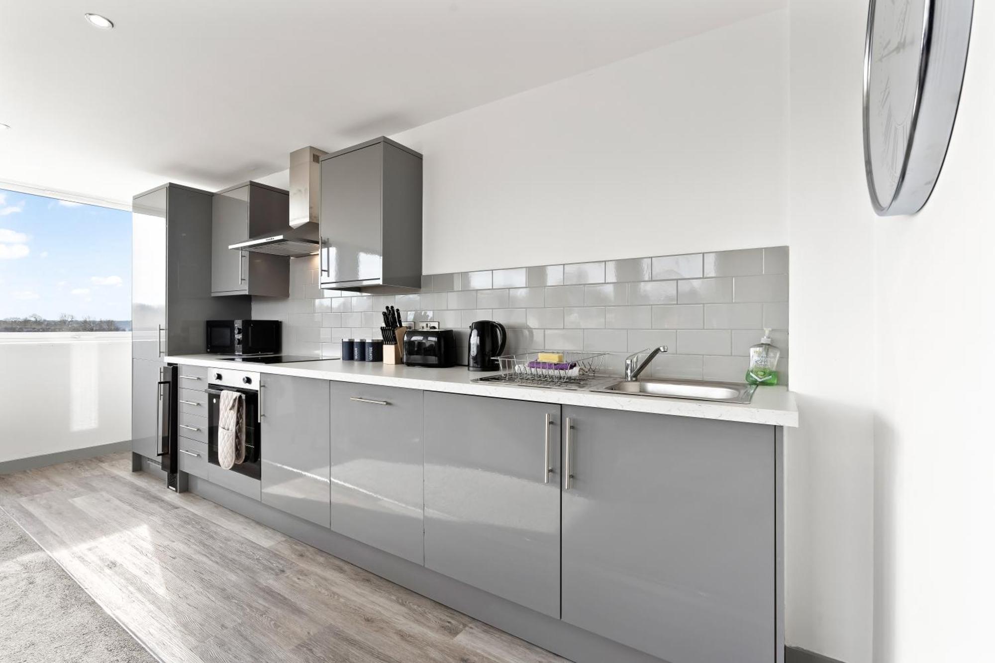 Appartamento Modern 2-Bed Flat In Leeds Yeadon Esterno foto