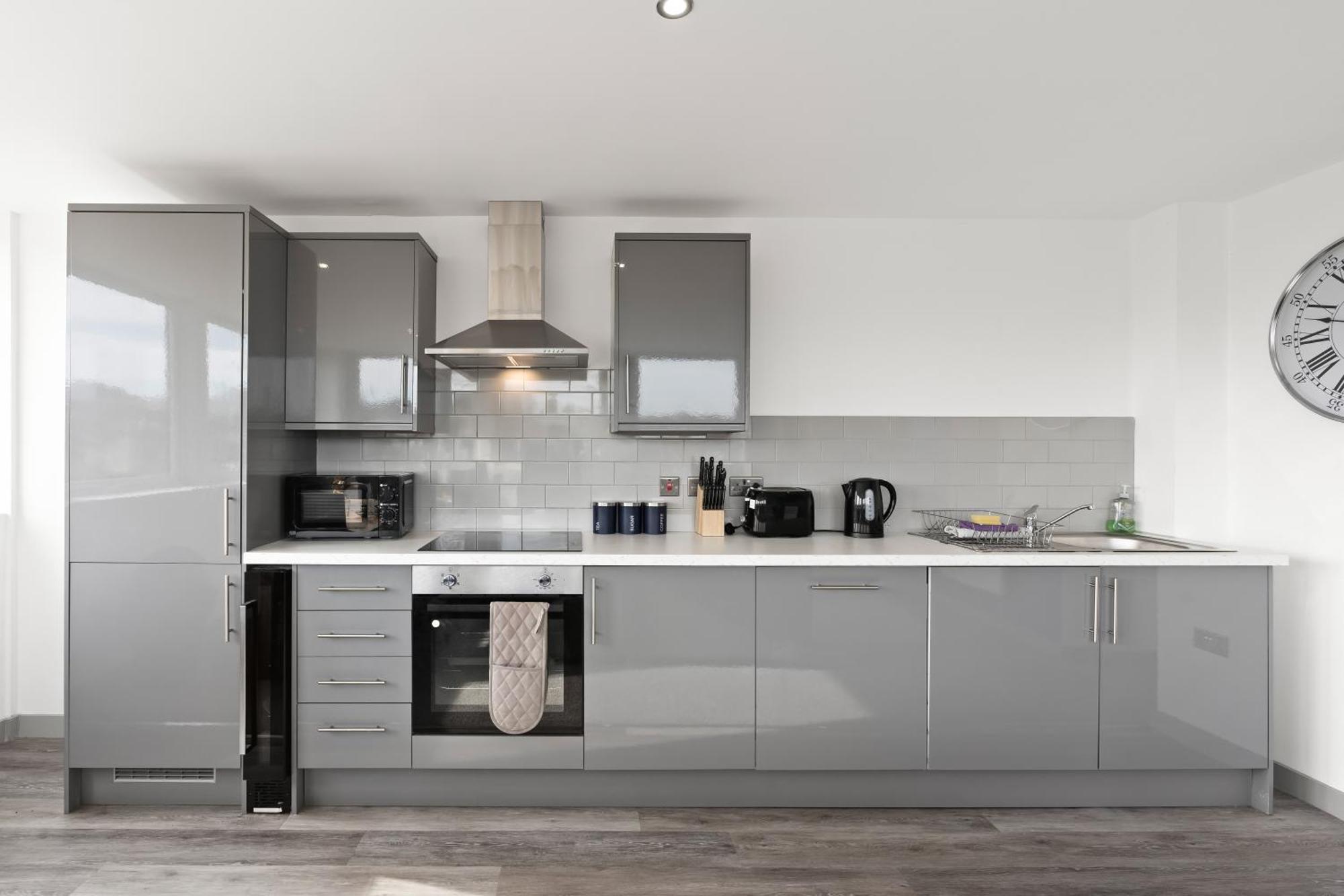 Appartamento Modern 2-Bed Flat In Leeds Yeadon Esterno foto